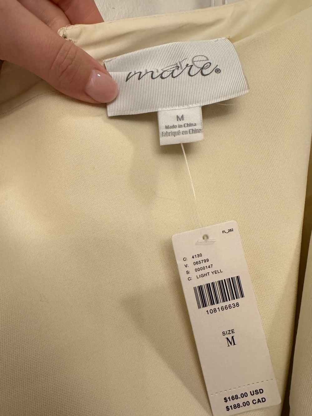 Ivory Floral Appliqué Mini Dress- Anthropologie NWT - Picture 4 of 4